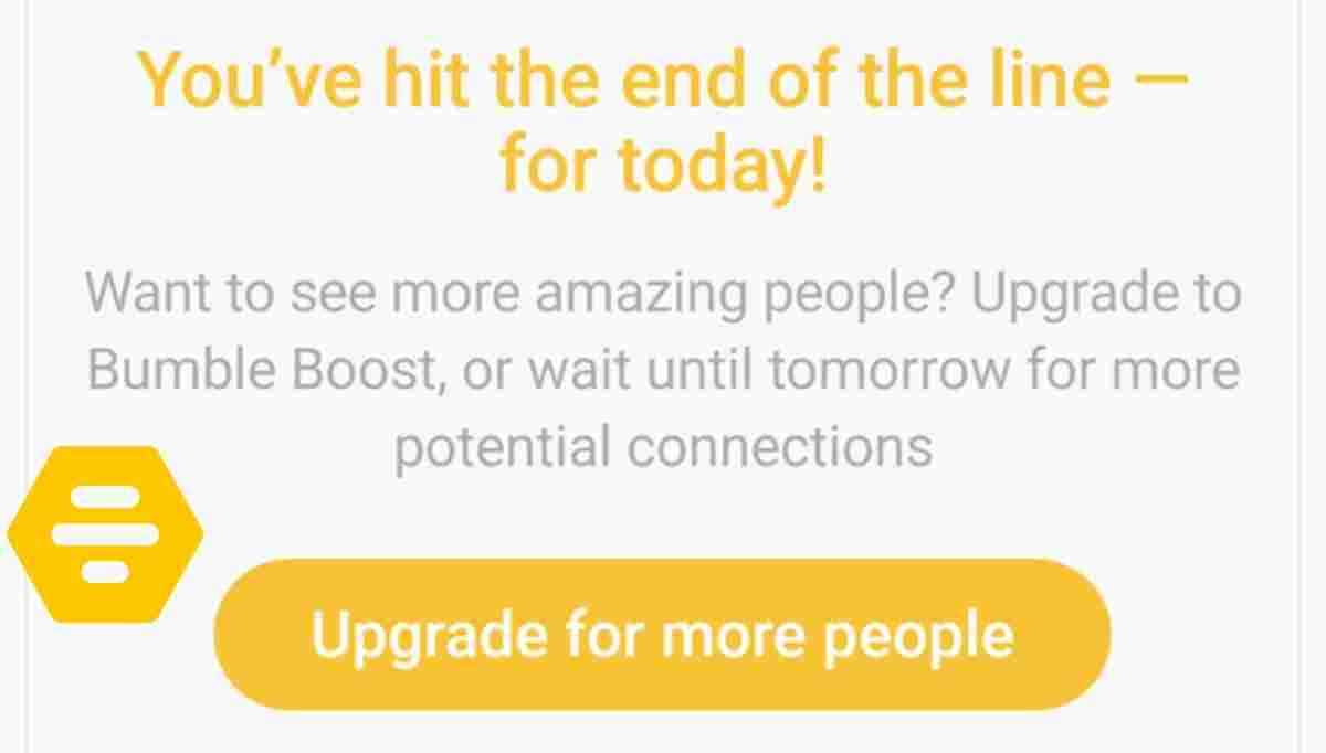 How to get around Bumble swipe limit
