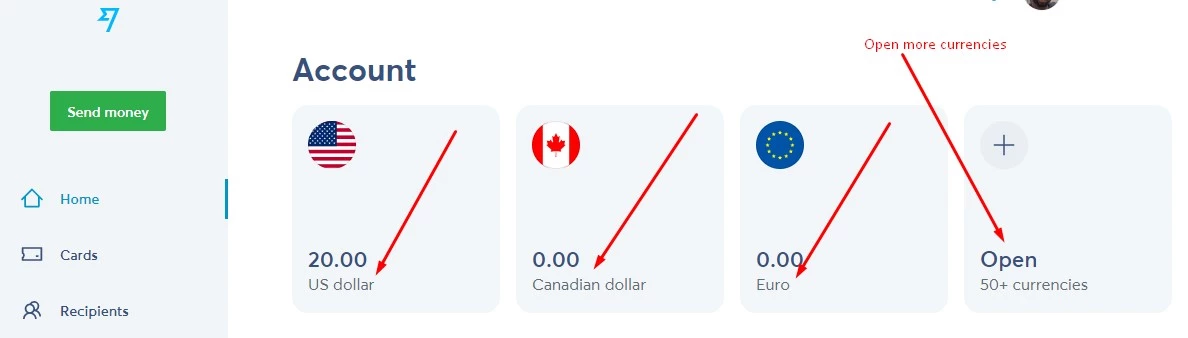 how to open a wise account currencies to receive money from client as a yahoo boy.