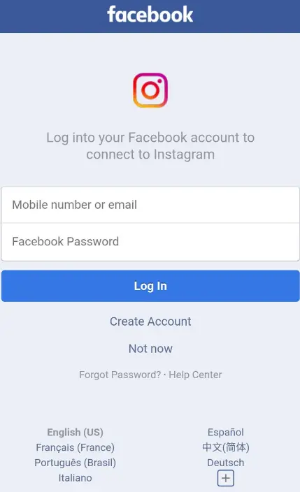 How to create a fake Instagram account without phone number