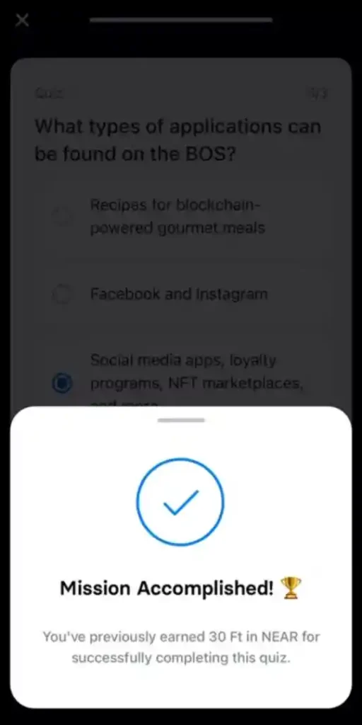 Revolut Crypto learn and earn answers for Near